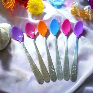 6 Baby Infant NUK Spoons Gummies 1st Foods Teething